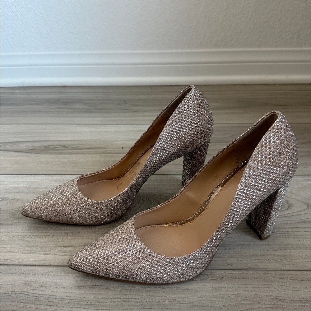 Elegant Textured Women's Heels